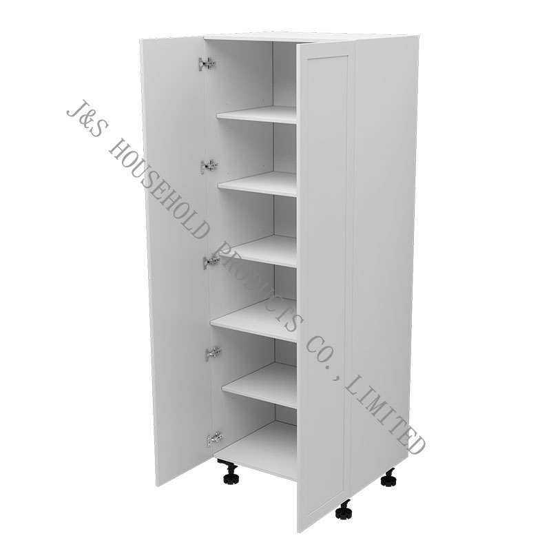 Kitset Kitchen Flat Pack Висок шкаф с двойна врата